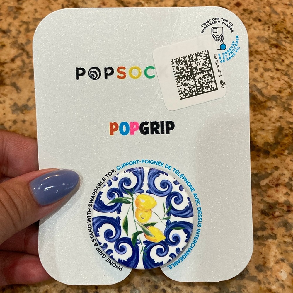Italian Lemon pop socket